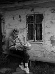 103 - OLD MAN WITH NEWSPAPER - MARIJANCIC BOZO - croatia